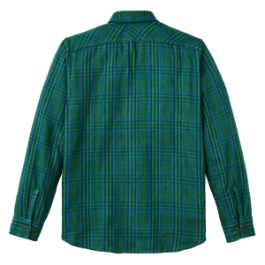 Alternative view of The Rangeland Flannel Shirt - Green / Blue Plaid