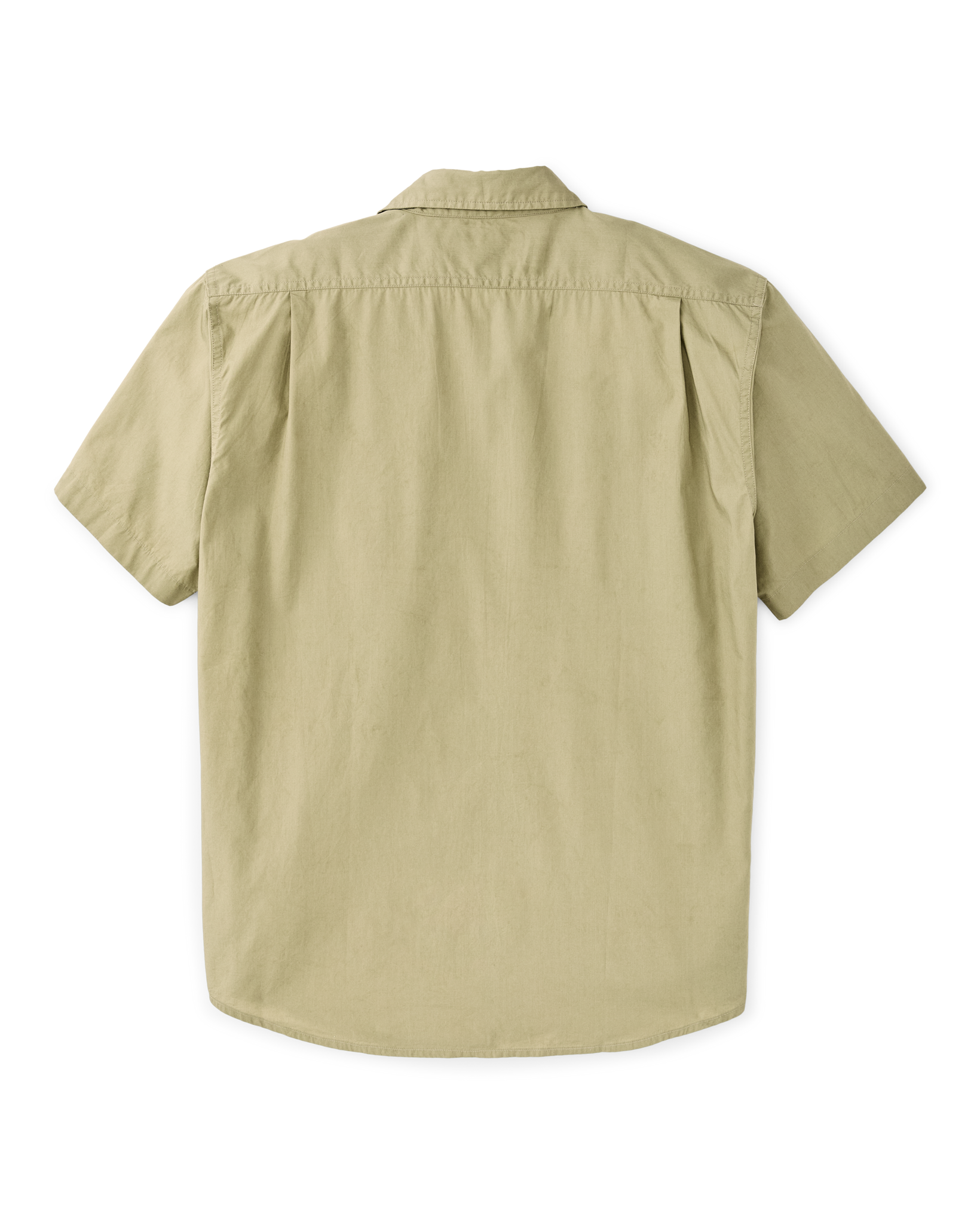 Washed Short Sleeve Feather Cloth Shirt - Lakebed - Image 5