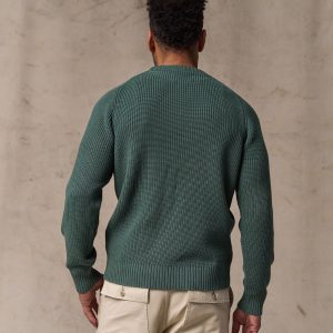 Alternative view of Vintage Cotton Crewneck Sweater - Juniper