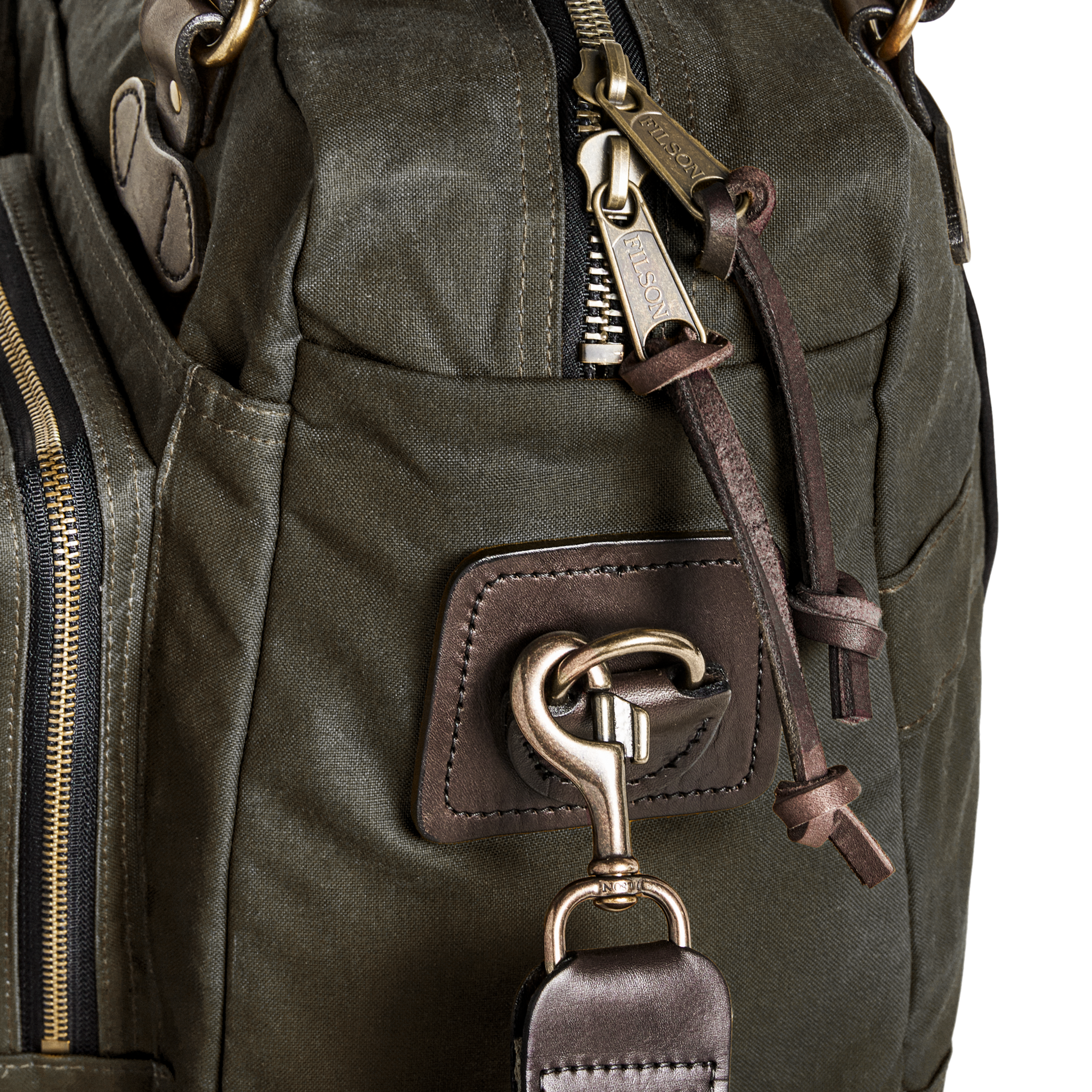 48 Hour Tin Cloth Duffle Bag - Otter Green - Image 7
