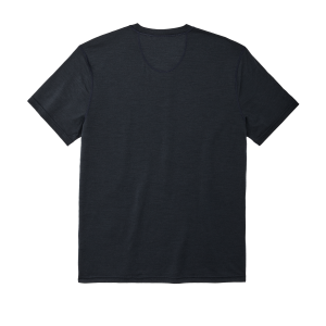 Alternative view of 210g Merino Wool Short Sleeve Crewneck T-Shirt - Dark Navy
