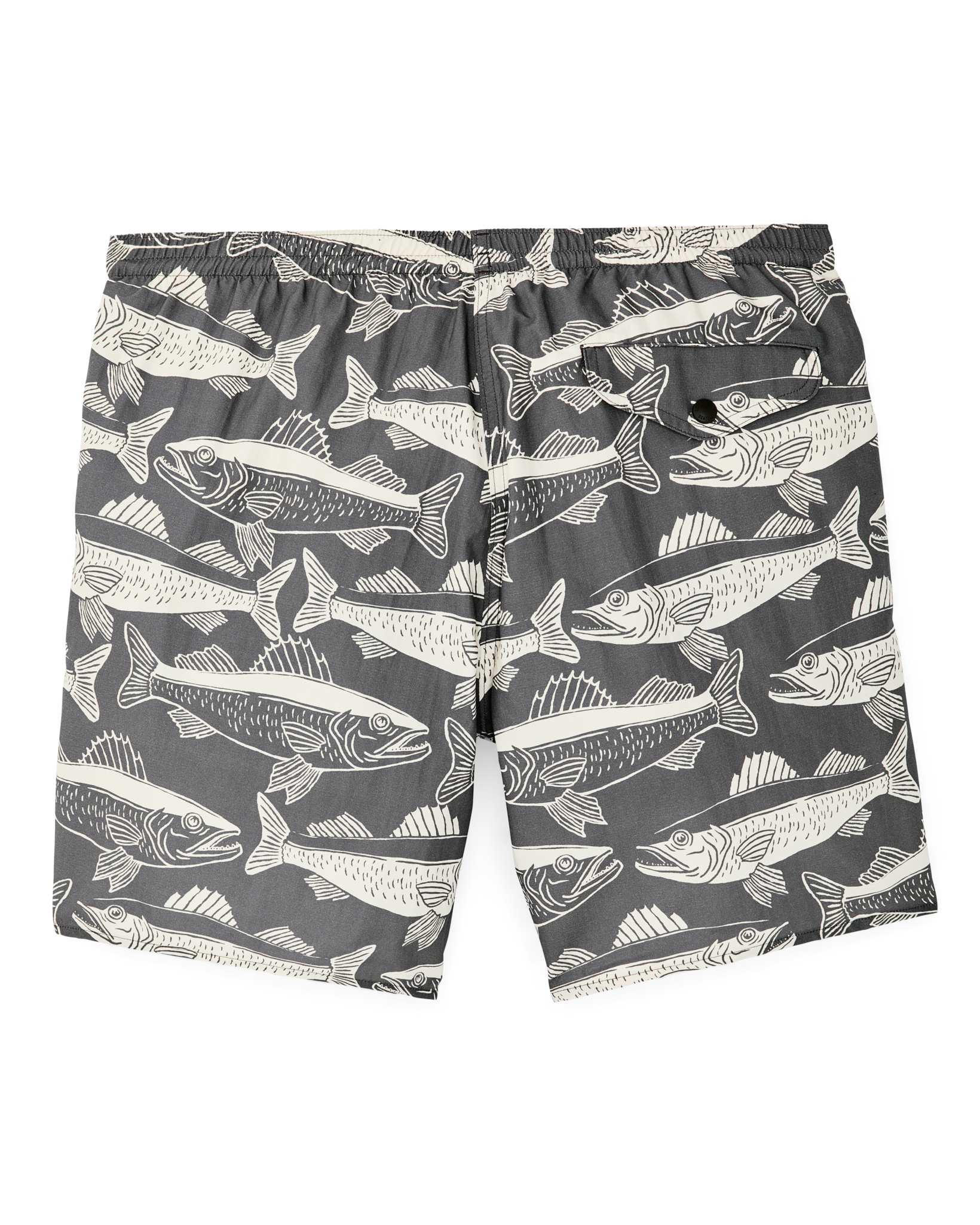 Oxbow Lake Trunks - Beluga Print - Image 6