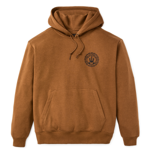 Alternative view of Ballard Graphic Hoodie - Whiskey