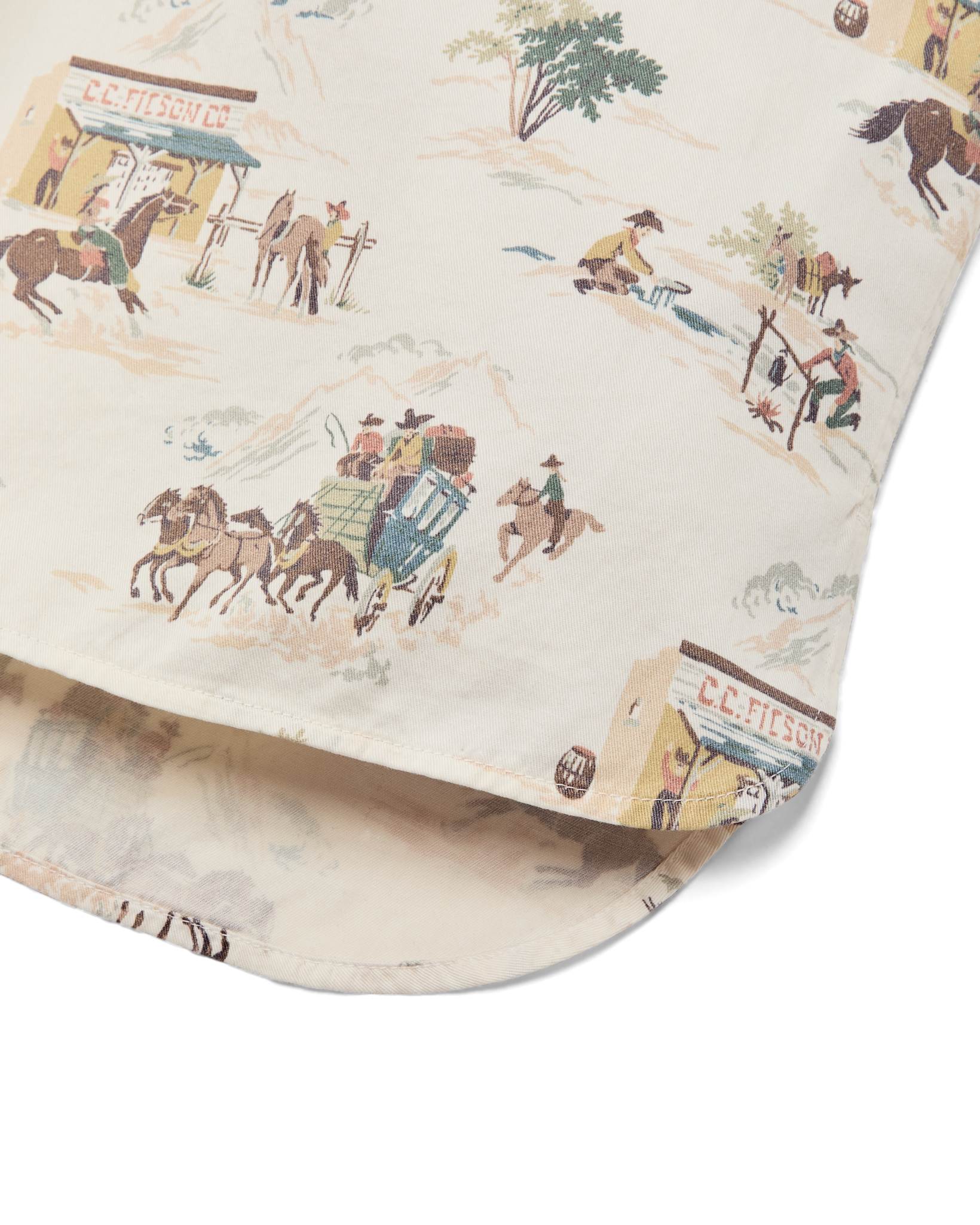 Women's Twill Popover Shirt - Desert Natural Print - Image 6