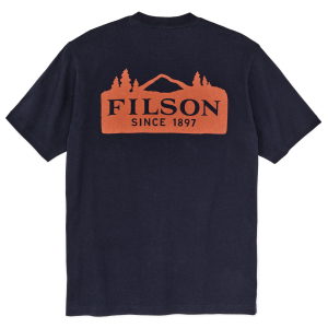 Alternative view of Frontier Logo T-shirt - Night Sky / Scenic Mark