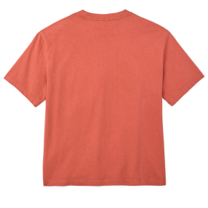Alternative view of Women's Short Sleeve Pocket Tee - Cedar Red