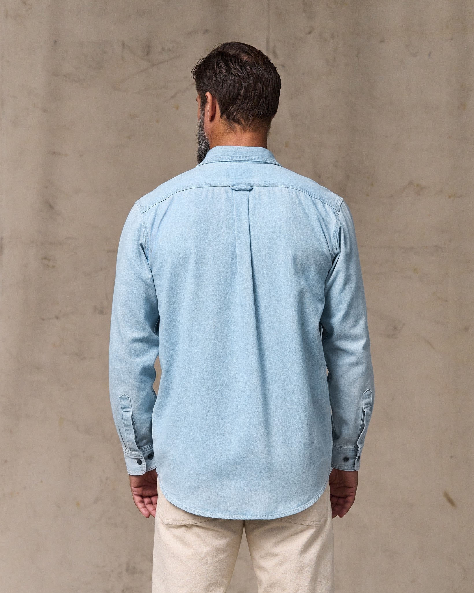 Denim Guide Shirt - Light Indigo - Image 2