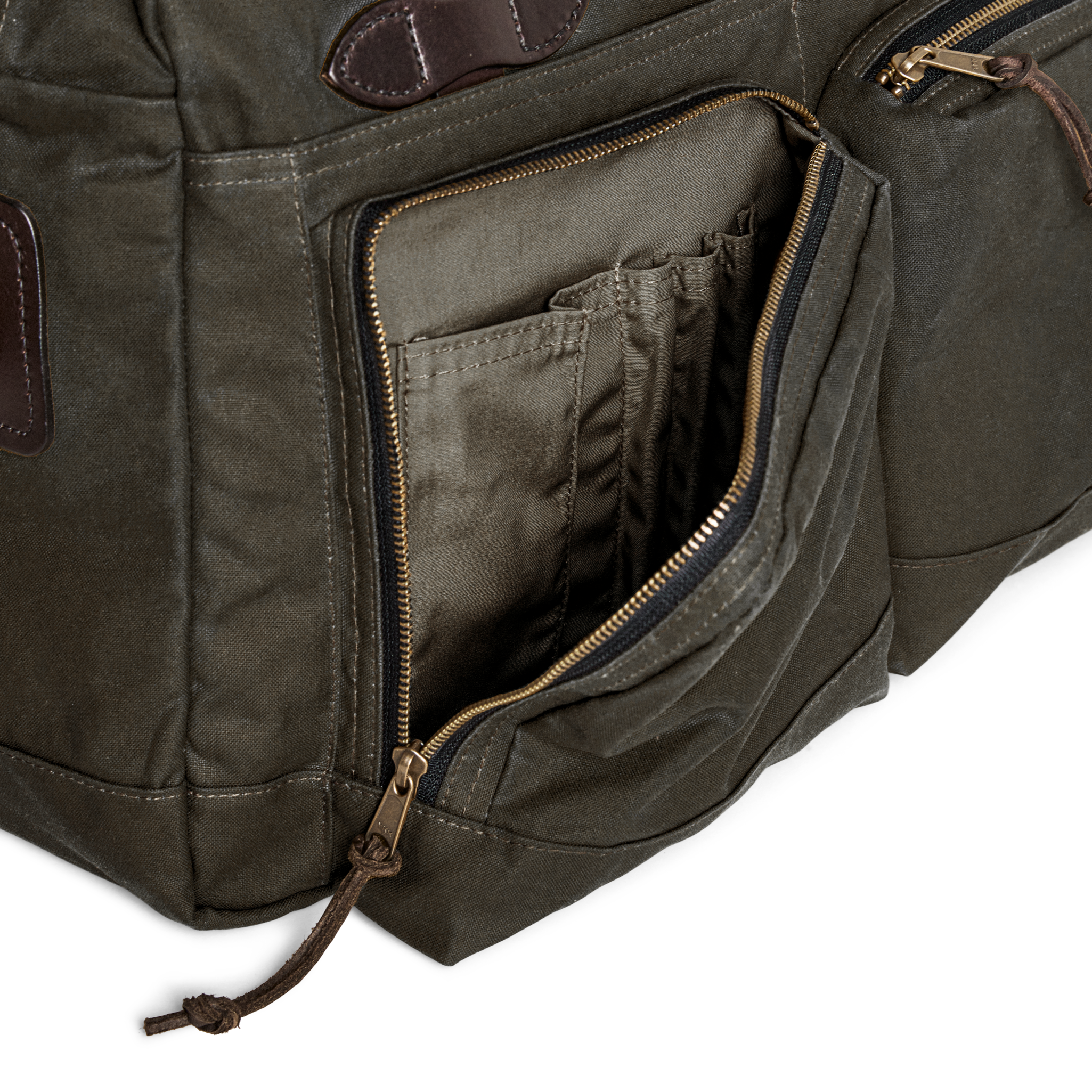 48 Hour Tin Cloth Duffle Bag - Otter Green - Image 6