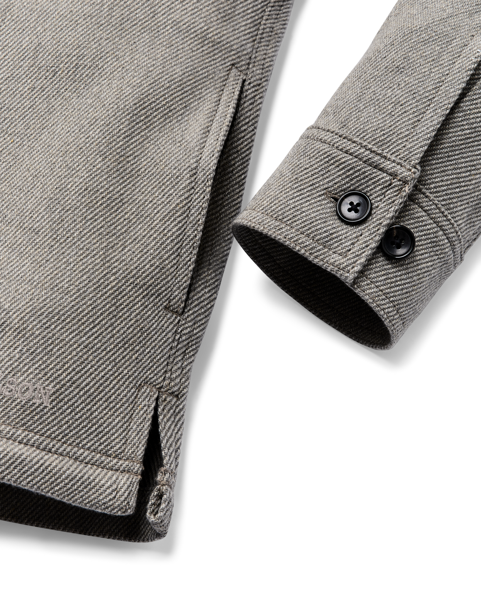 Deer Island Jac-Shirt - Heather Natural - Image 9