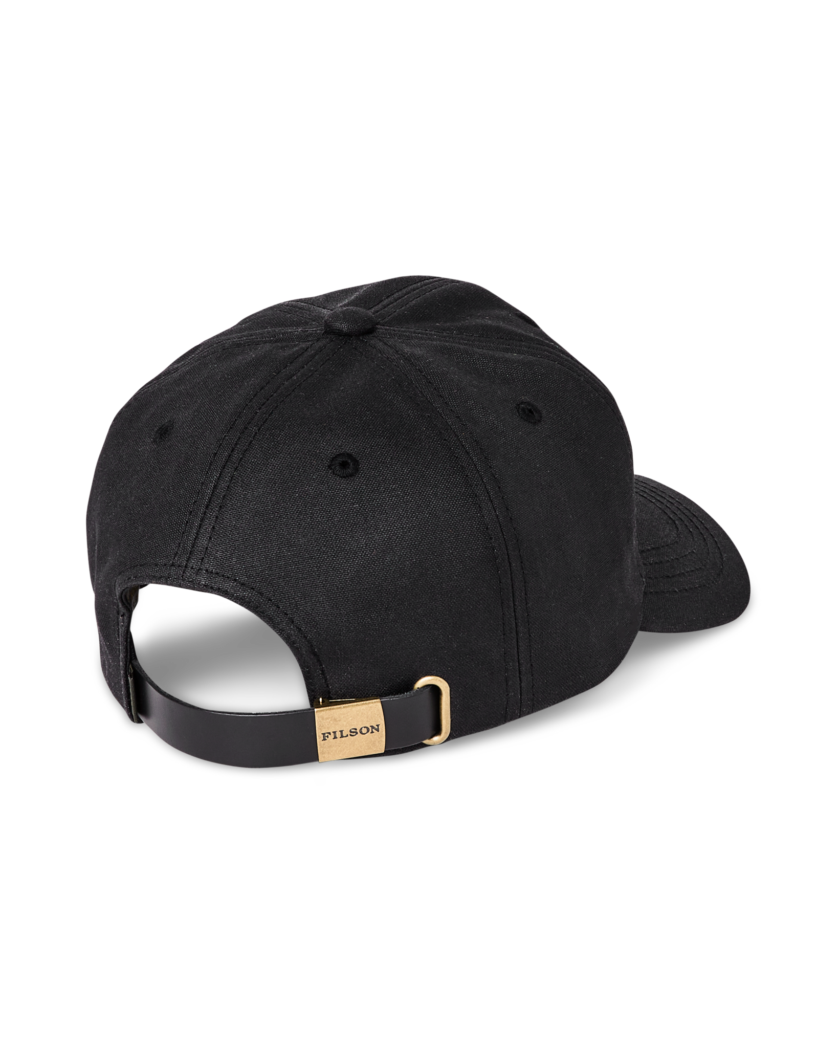 Waxed Low-profile Logger Cap - Black - Image 2