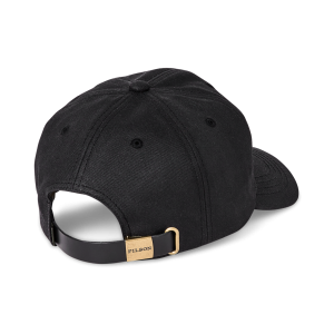 Alternative view of Waxed Low-profile Logger Cap - Black