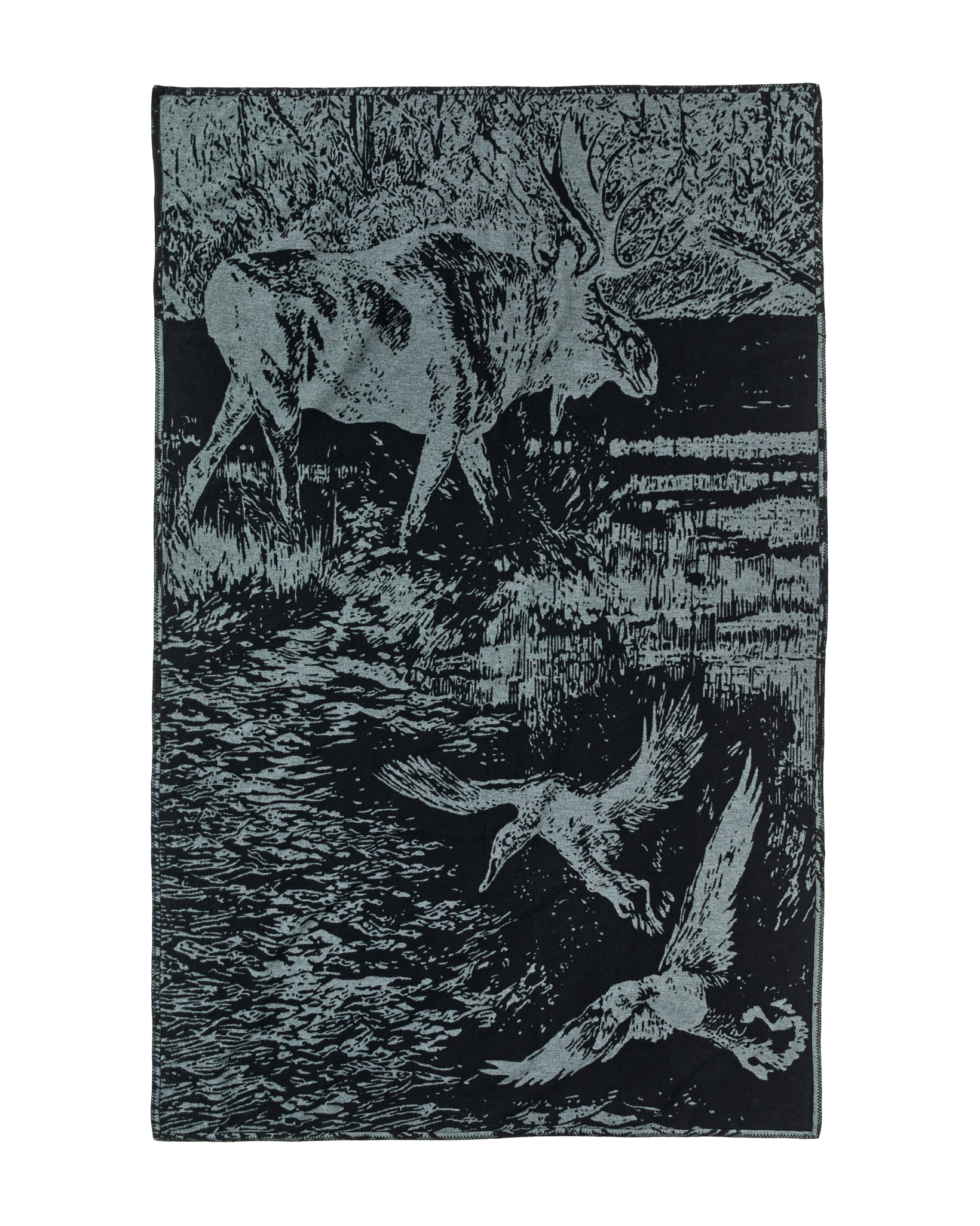 Cotton Blanket - Balsam Green / Marshlands - Image 2