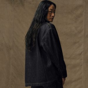 Alternative view of Women's Denim Barn Coat - Rinse Black