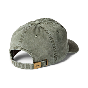 Alternative view of Washed Low-profile Logger Cap - Washed Olive