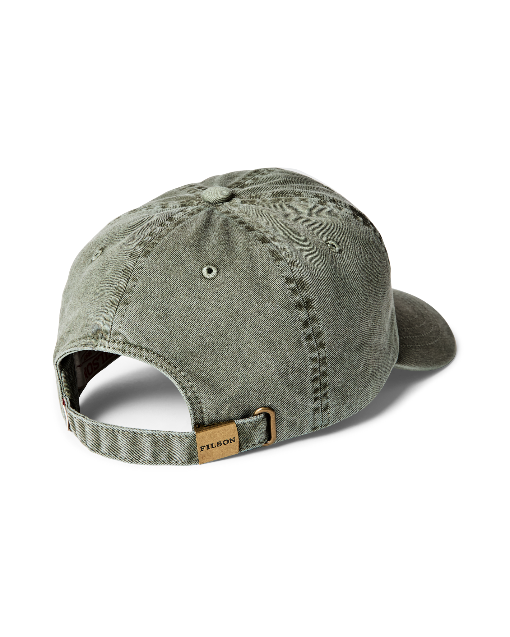 Washed Low-profile Logger Cap - Washed Olive - Image 2