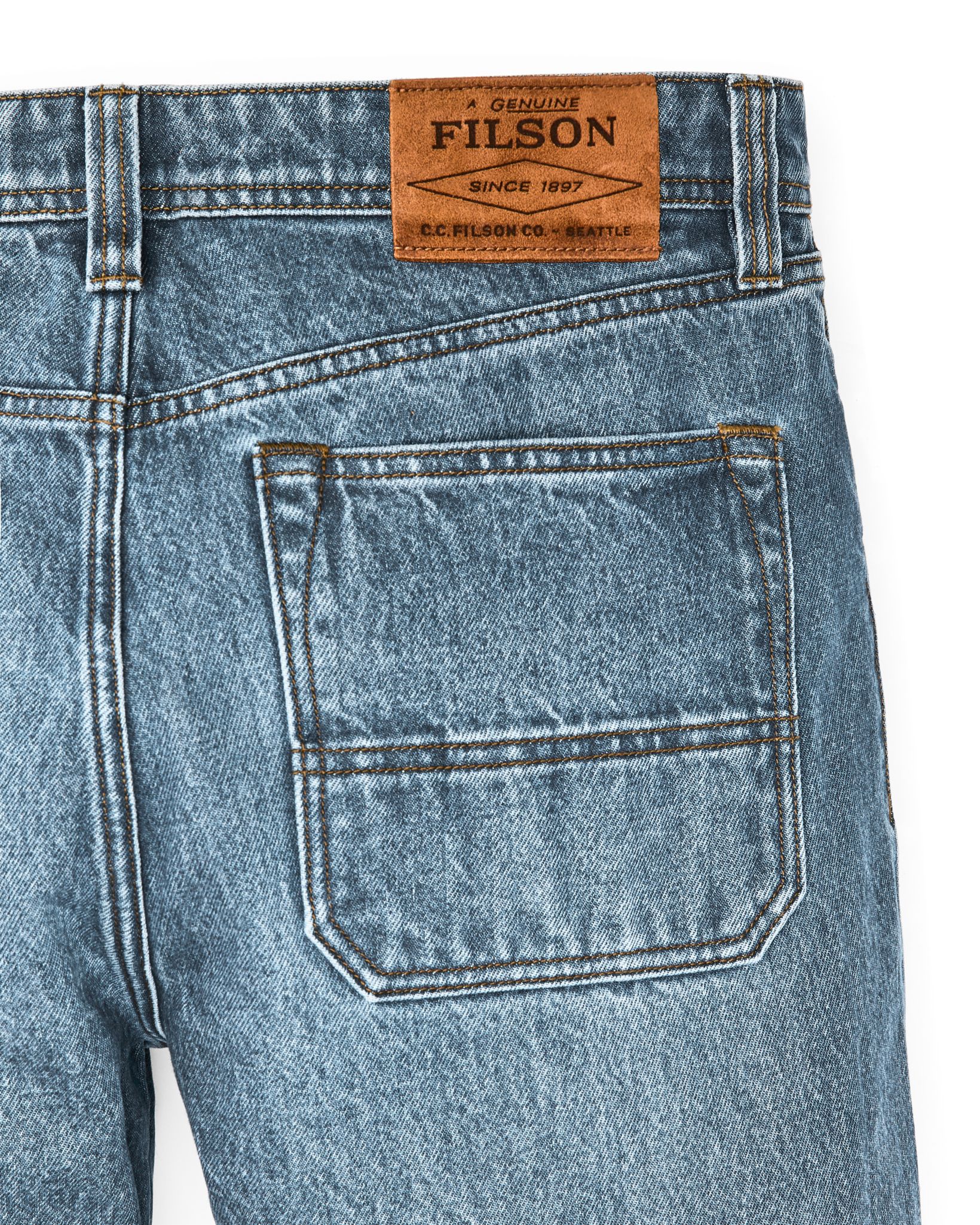 14-oz. Straight-Leg Jeans - Vintage Indigo - Image 6