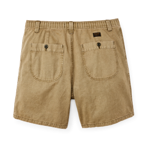 Alternative view of Oakville Canvas Shorts - Slate Olive