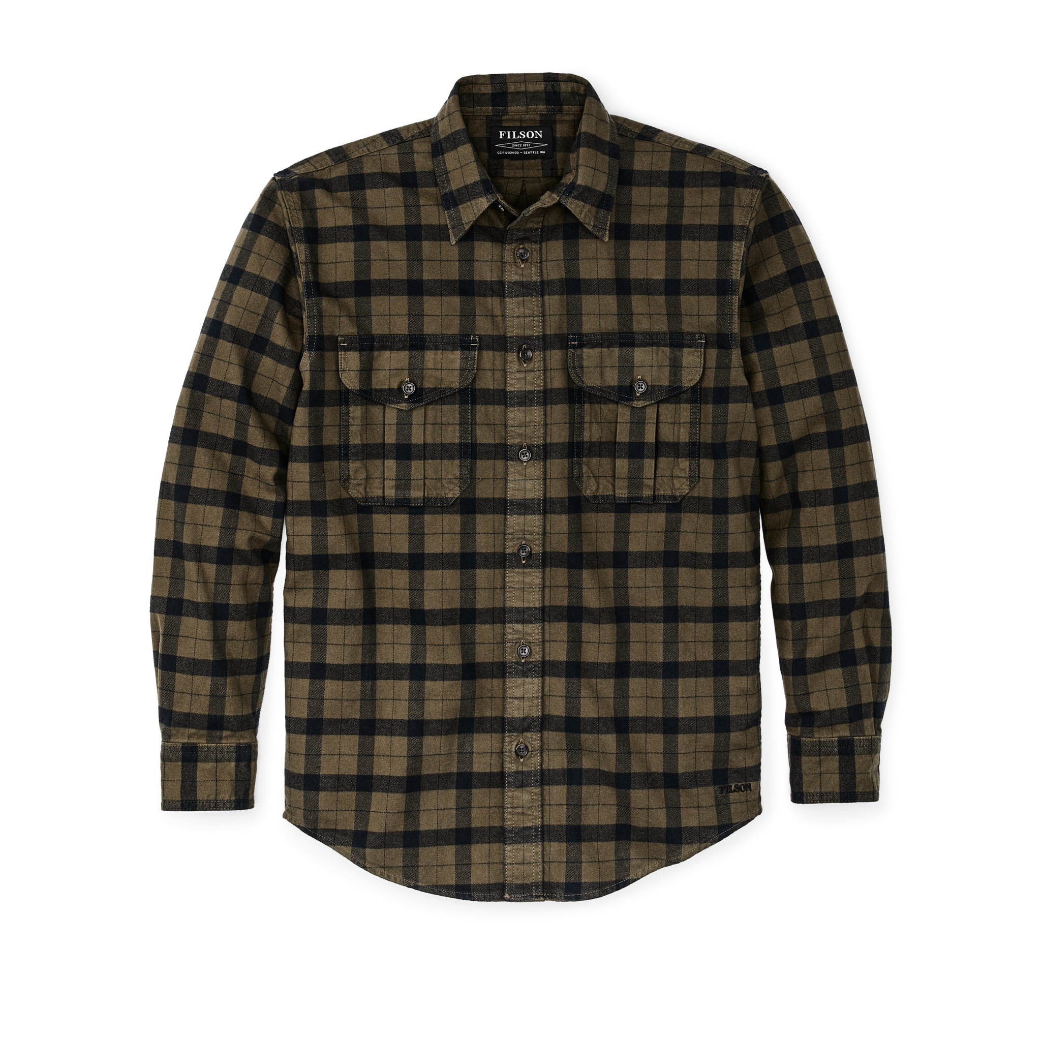 Alaskan Guide Shirt - Otter Green/black - Image 3