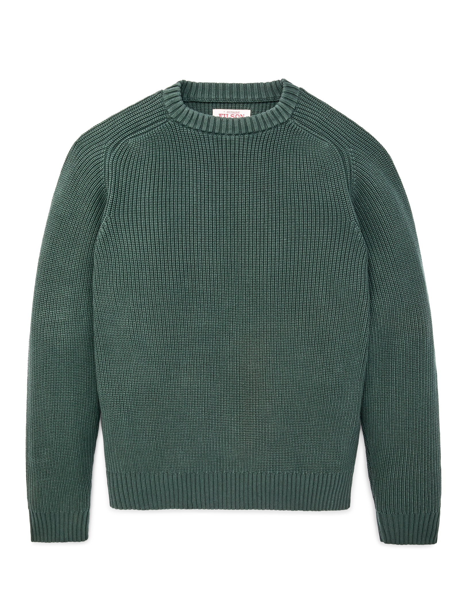 Vintage Cotton Crewneck Sweater - Juniper - Image 4