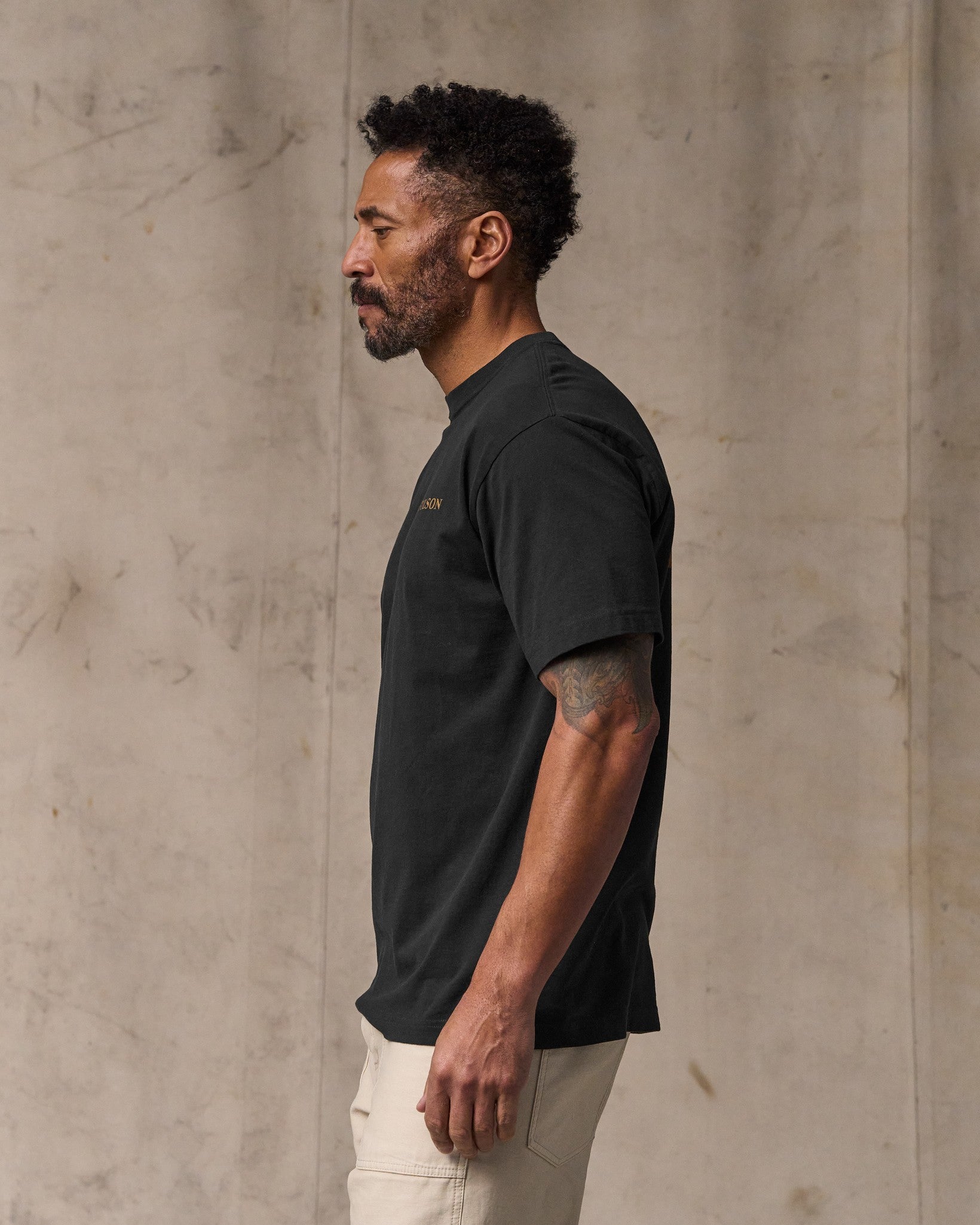 Scenic Graphic T-shirt - Black - Image 3