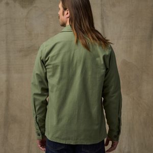 Alternative view of Field Jac-shirt - Washed Fatigue Green