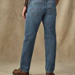 Alternative view of 14-oz. Straight-Leg Jeans - Vintage Indigo