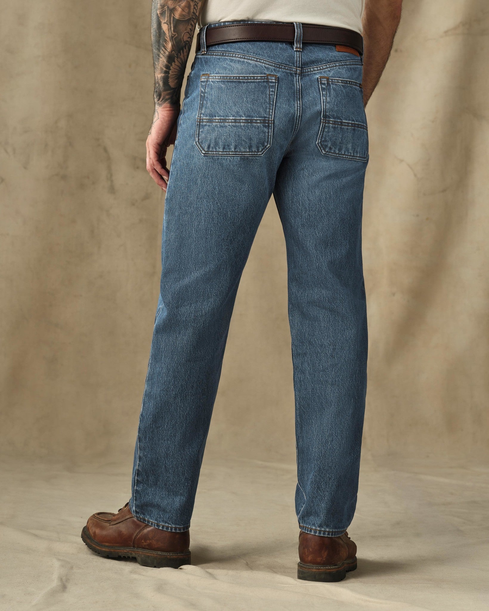 14-oz. Straight-Leg Jeans - Vintage Indigo - Image 2
