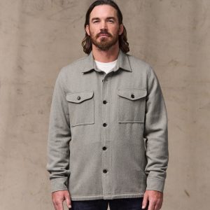 Deer Island Jac-Shirt - Heather Natural
