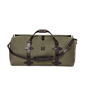 Alternative view of Large Rugged Twill Duffle Bag - Otter Green
