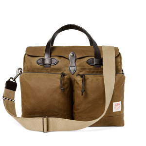 Alternative view of 24 Hour Tin Cloth Briefcase - Dark Tan