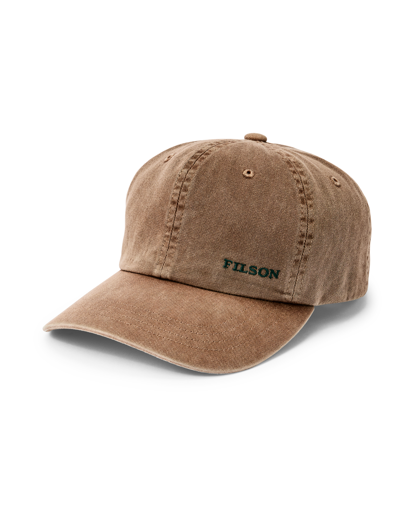 Washed Low-Profile Logger Cap - Washed Tan