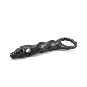 Alternative view of Wolf Head Bottle Opener - Steel