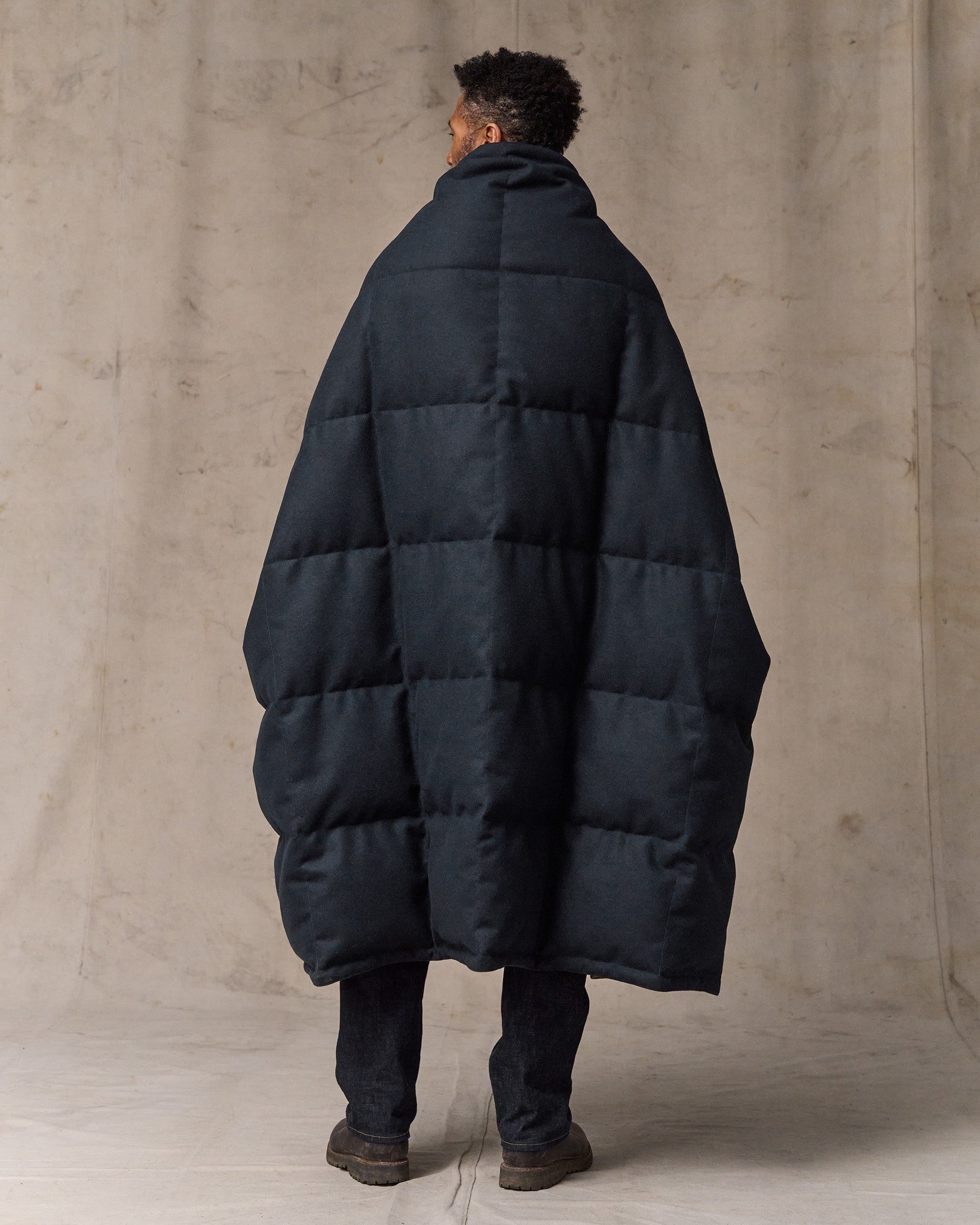 Filson X Crescent Down Works Blanket - Navy - Image 3