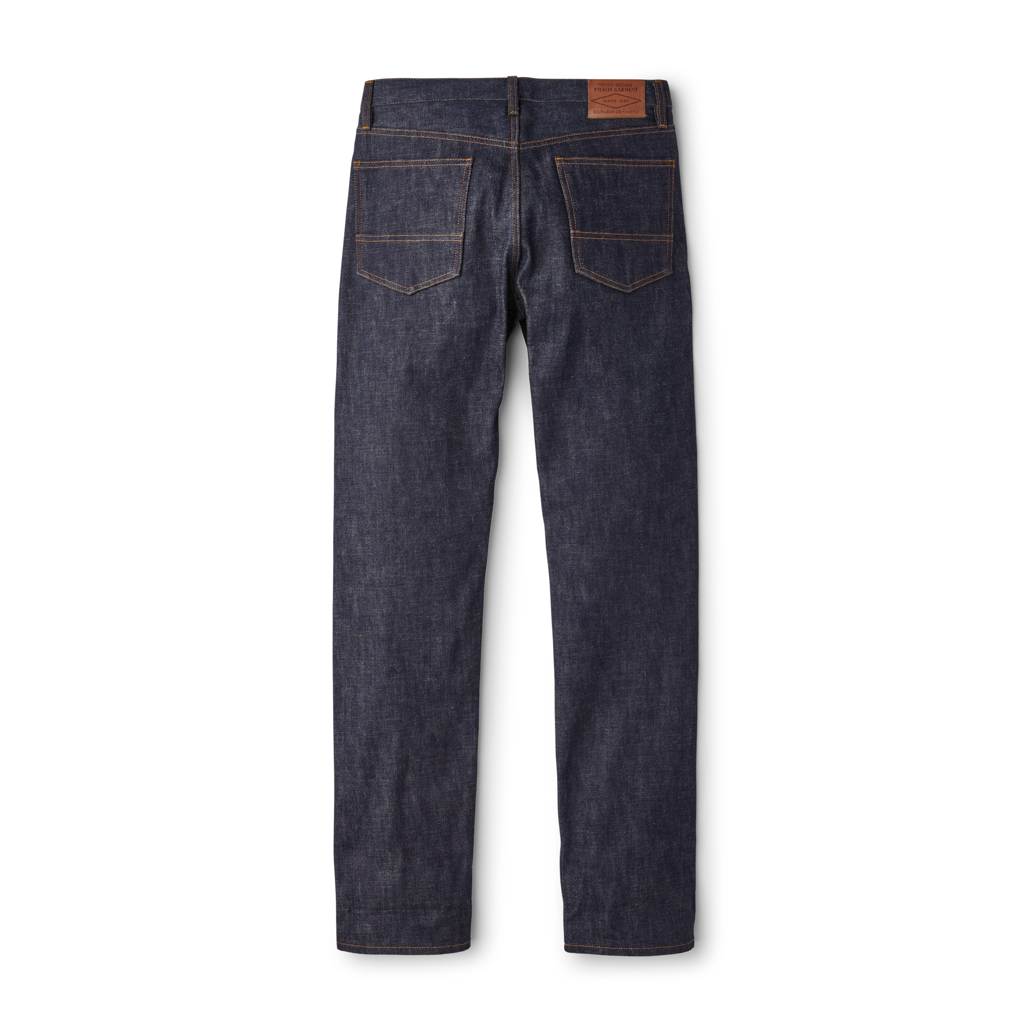 Rail-splitter Selvedge Jeans - Raw Indigo - Image 2
