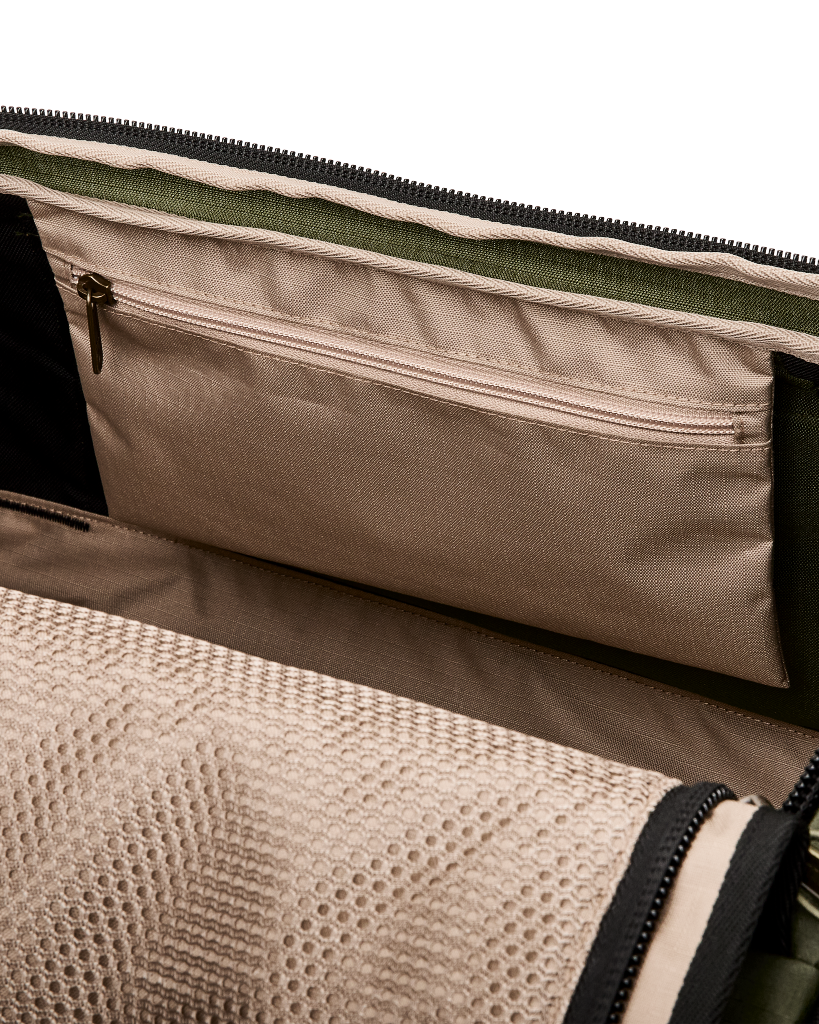 All-Weather 50L Duffle Bag - Olive / Black / Covert - Image 10
