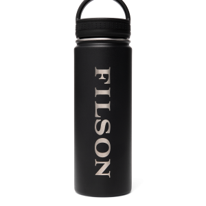 Insulated Water Bottle - Black / Logo