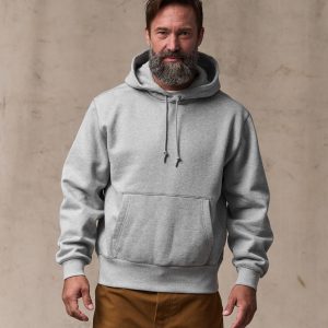 14-oz. Heritage Fleece Hoodie - Gray Heather