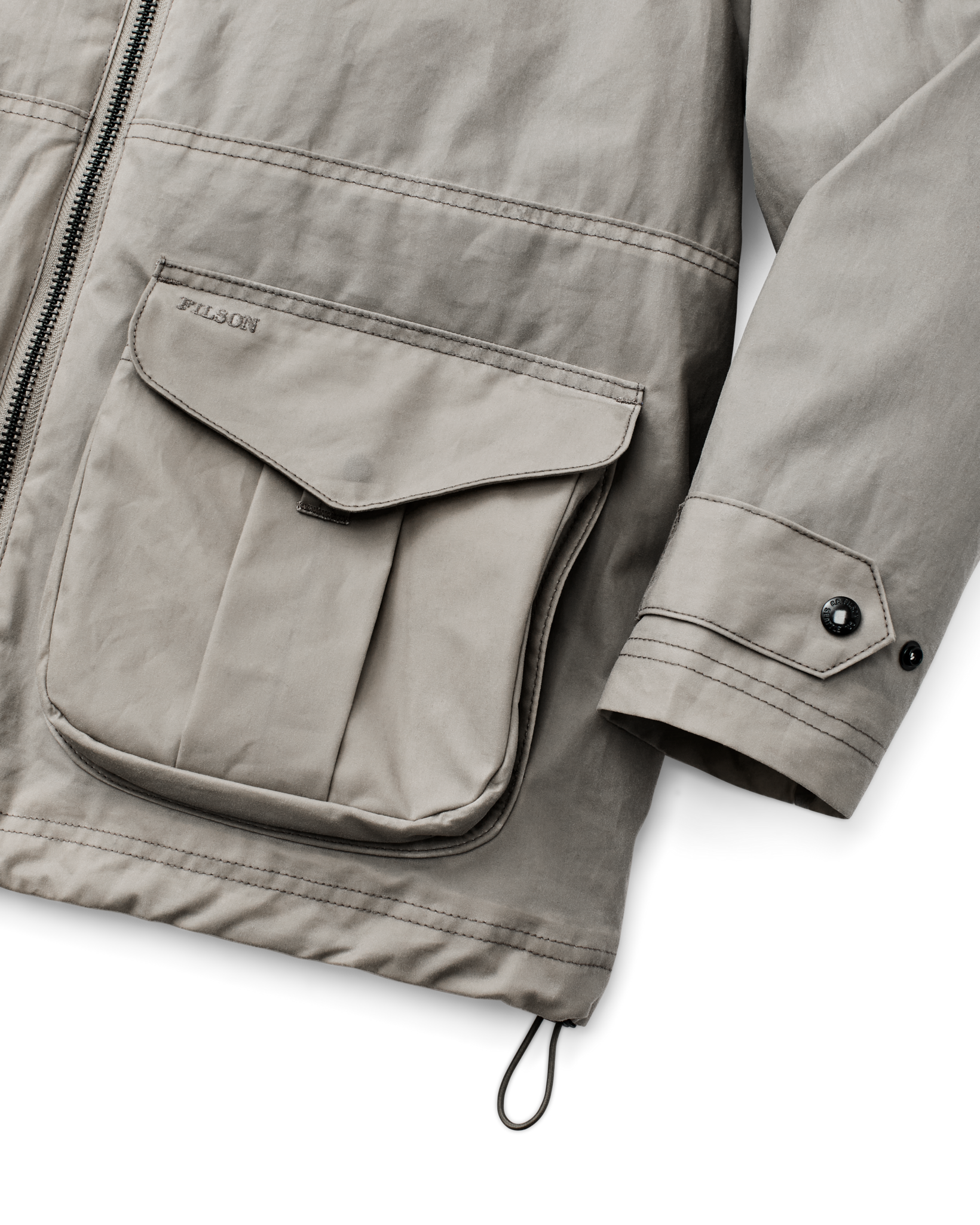 Women's Cover Cloth Raincoat - Twine - Image 5