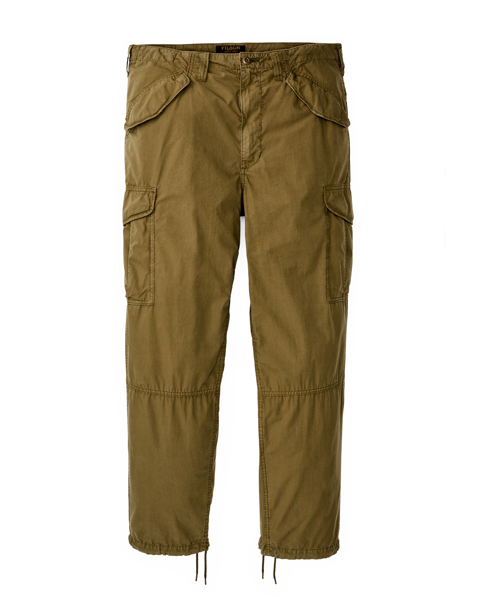 Tropical Poplin Cargo Pants - Military Olive - Image 5