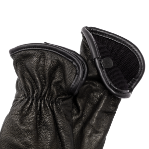 Alternative view of Original Lined Goatskin Gloves - Black