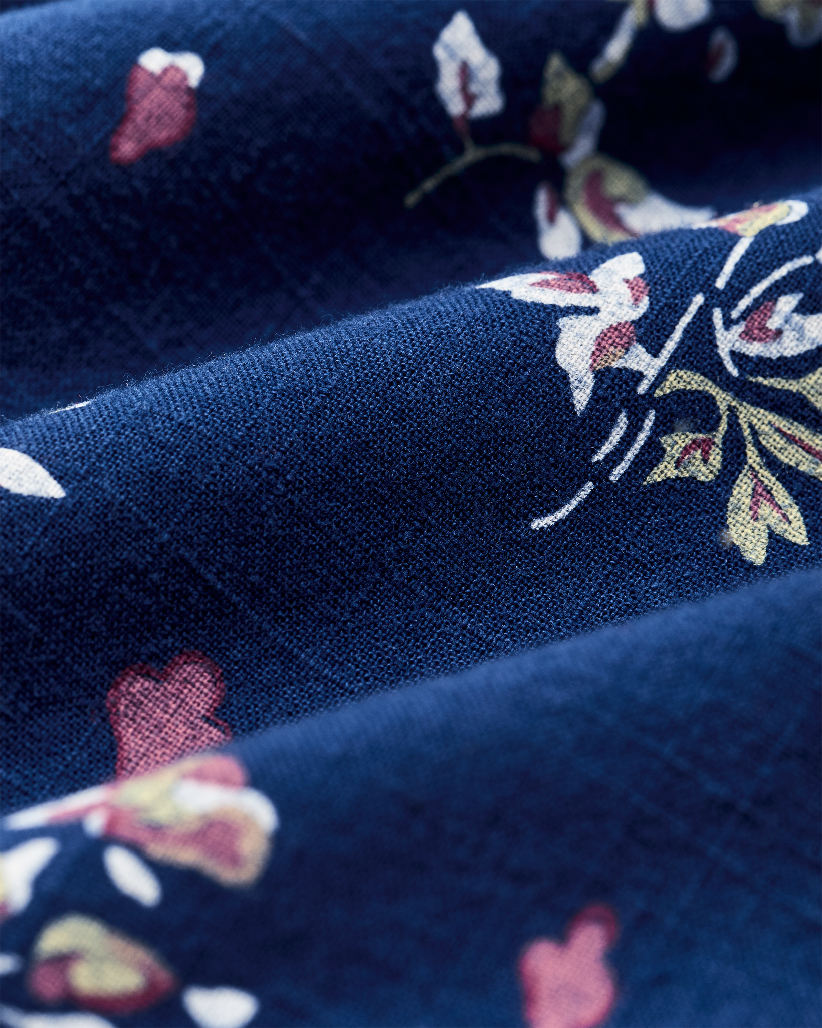 Women's Camp Shirt - Indigo / Floral - Image 8