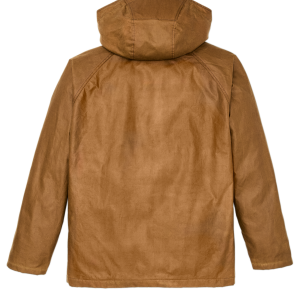 Alternative view of Filson X Freeman Wool Lined Raincoat - Dark Tan / Amber Spruce