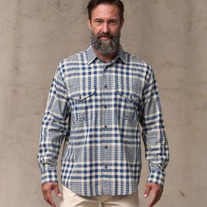Lightweight Alaskan Guide Shirt - Indigo Multi Plaid