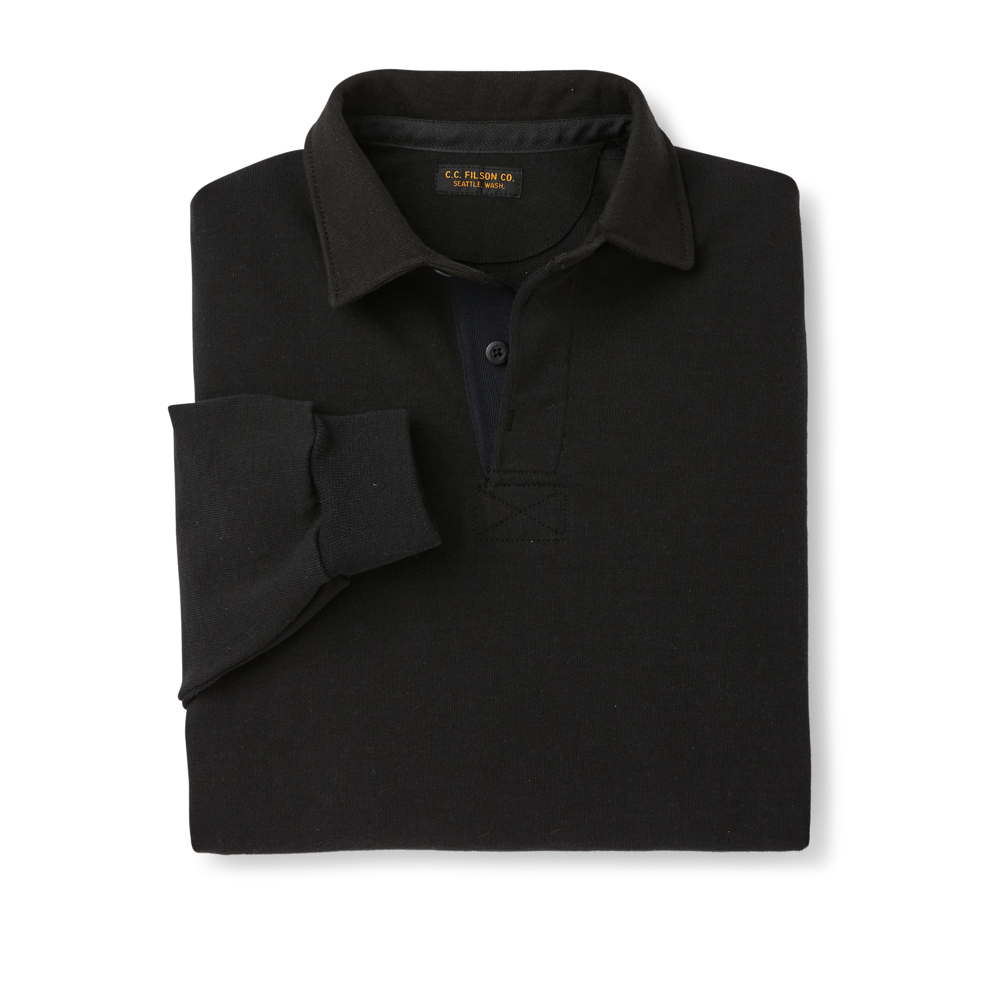 Pro Rugby Shirt - Black - Image 3