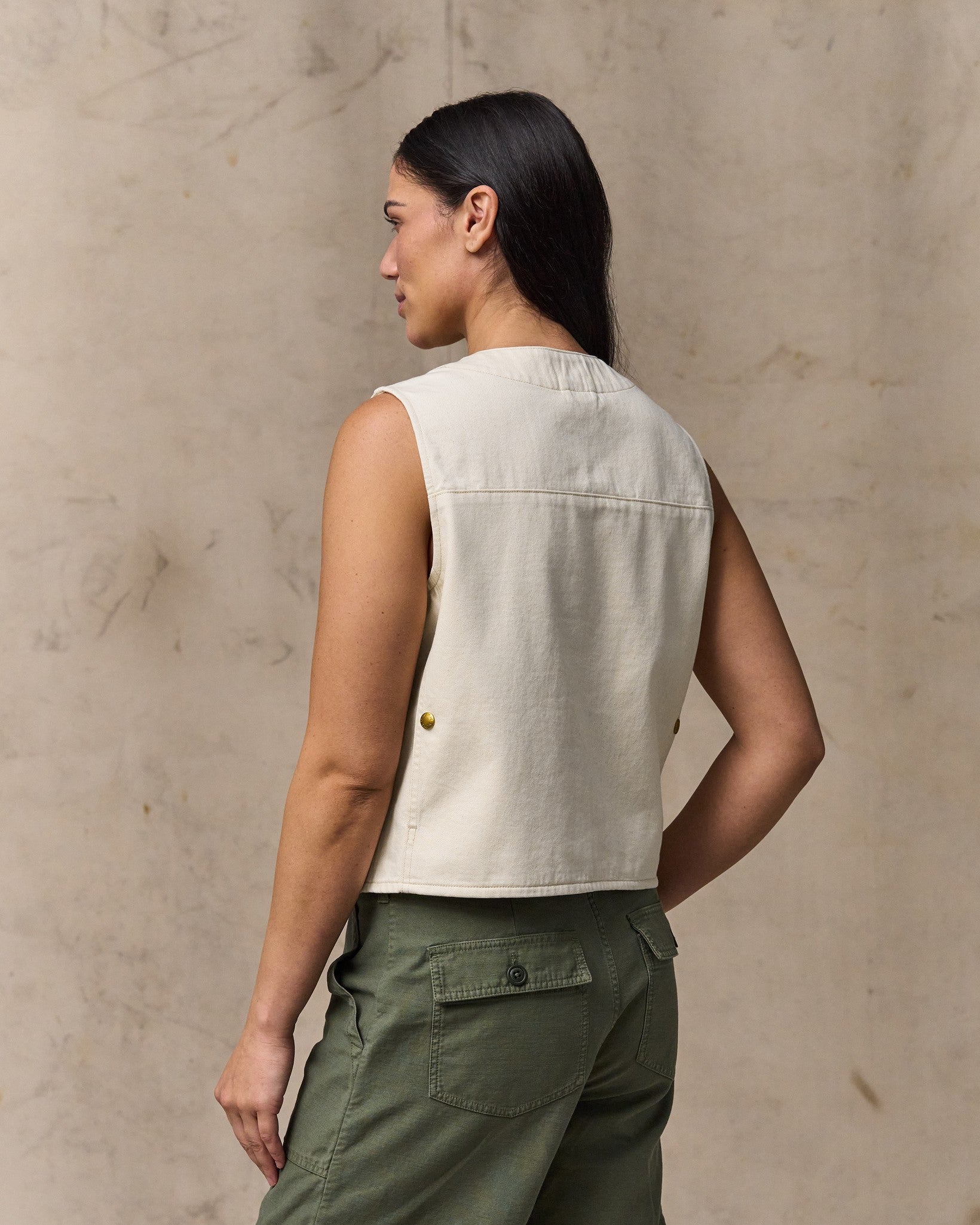 Women's Archive Cruiser Vest - Natural Seed - Image 2