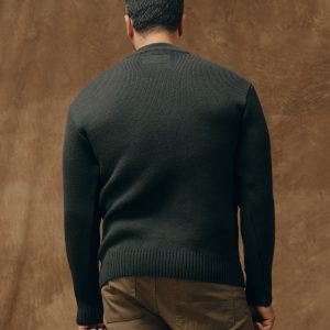 Alternative view of Crewneck Guide Sweater - Dark Timber