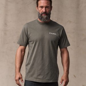 Scenic Graphic T-shirt - Hawk Brown