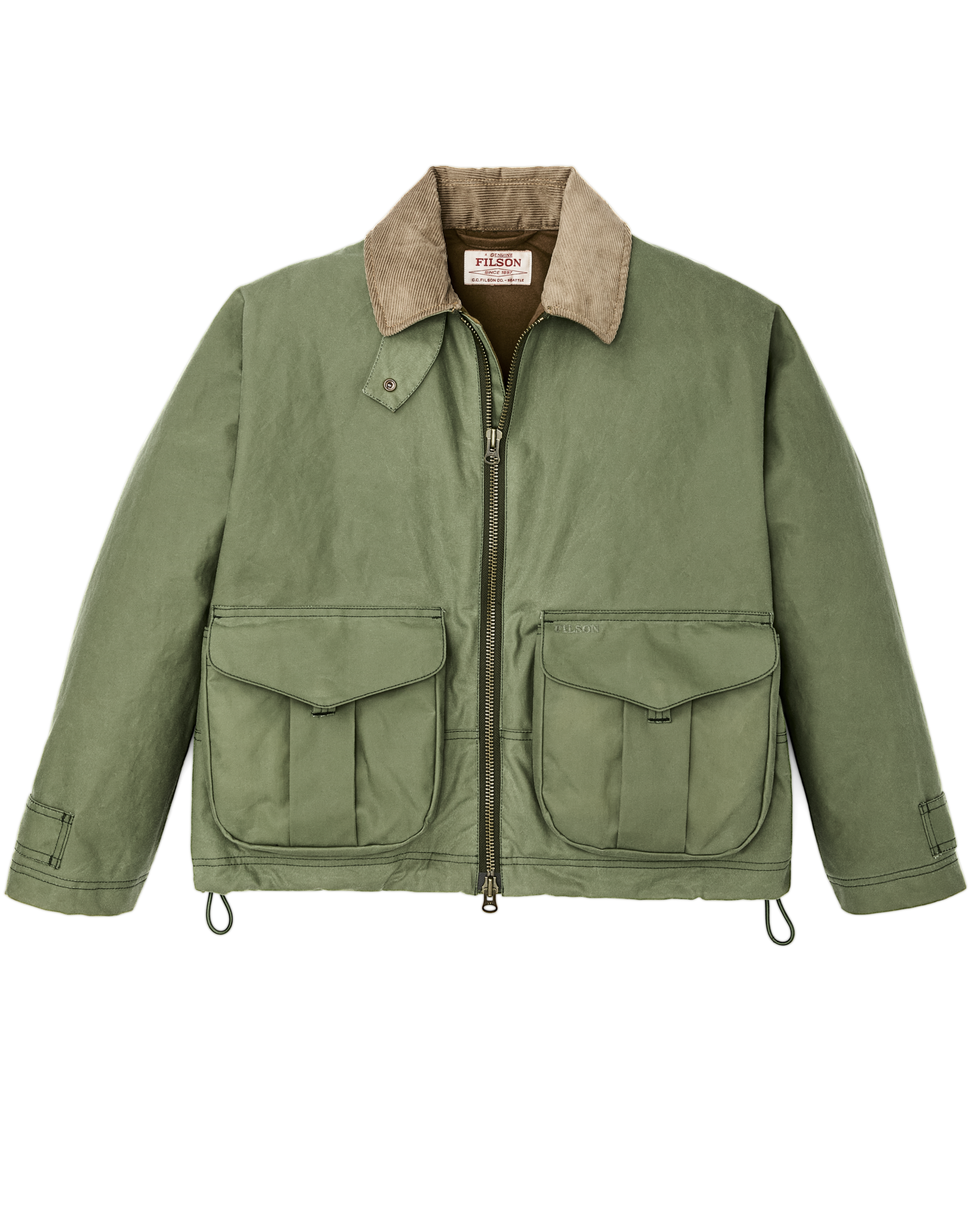 Women's Shelter Cloth Short Work Jacket - Sage Olive - Image 3