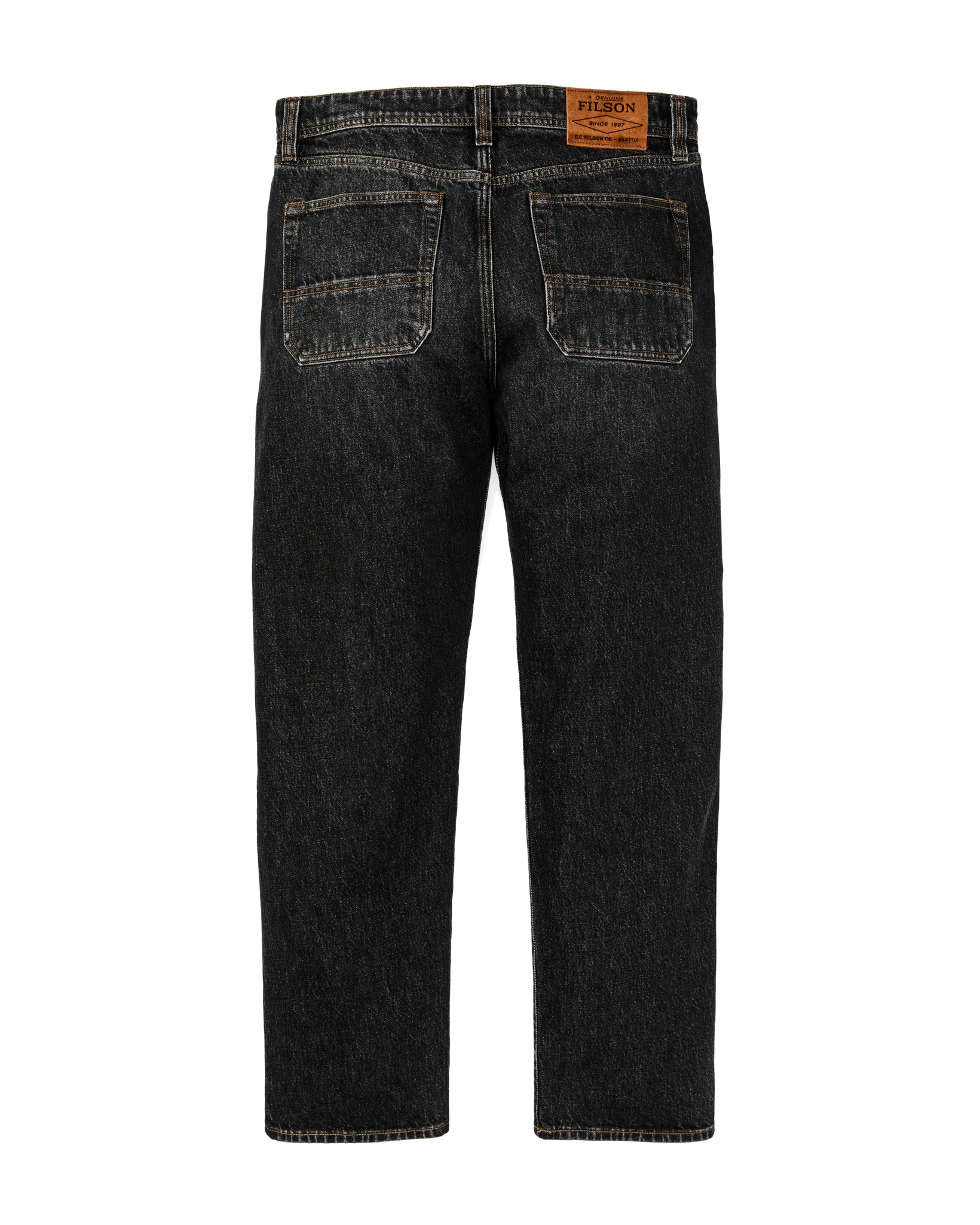 14-oz. Straight-Leg Jeans - Vintage Black - Image 5