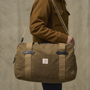Medium Tin Cloth Duffle Bag - Dark Tan